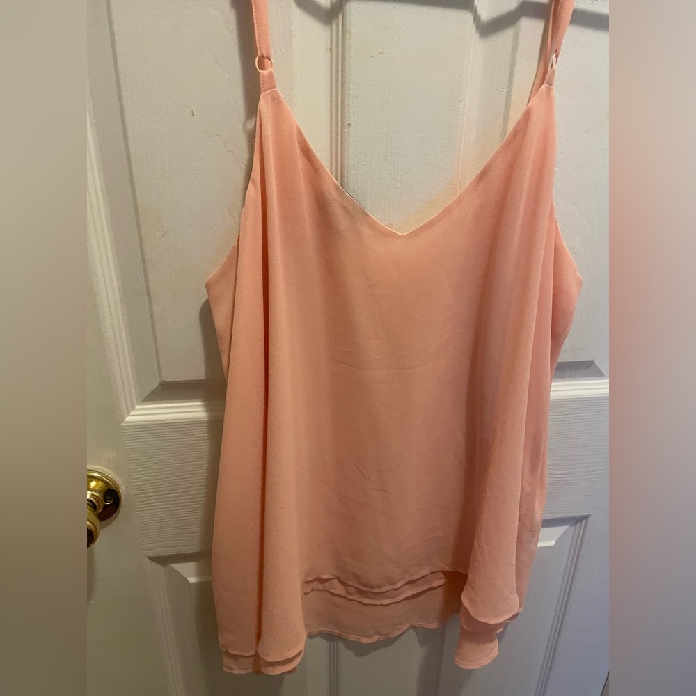 Blush torrid tank top